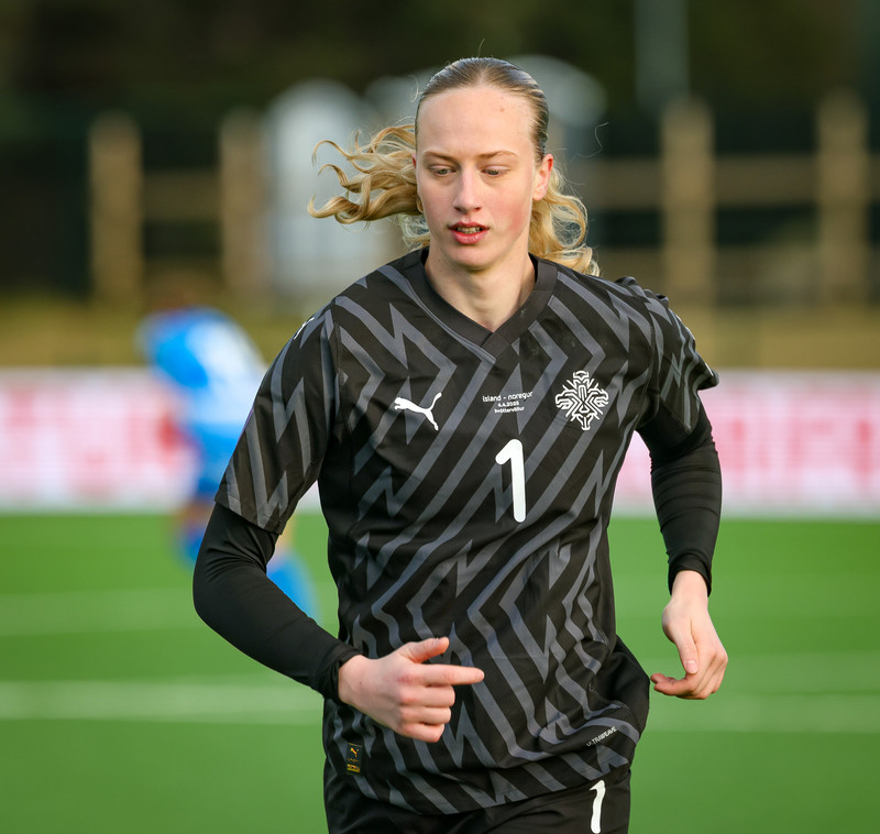 Cecilía var markvörður ársins á Ítalíu.