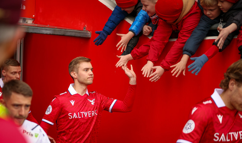 Tryggvi Hrafn hefur litið vel út í garðinum heima.