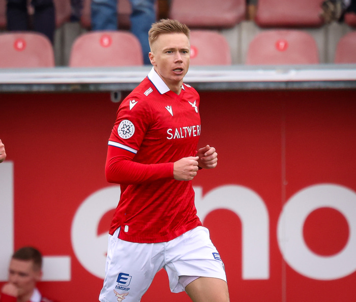 Patrick Pedersen, besti leikmaðurinn hingað til.