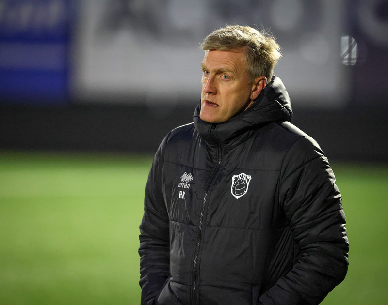 Rúnar Kristinsson þjálfari Fram