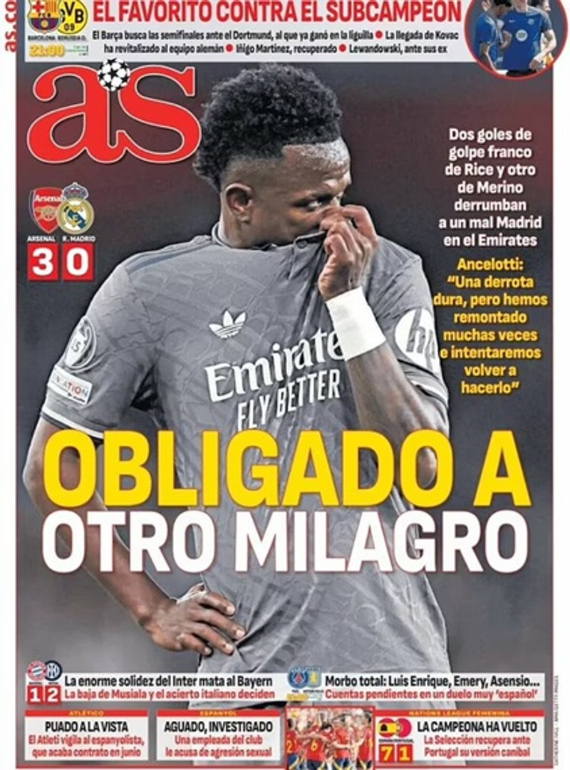 Spænska pressan tætir Real Madrid í sig - Þrír ekki með lífsmarki