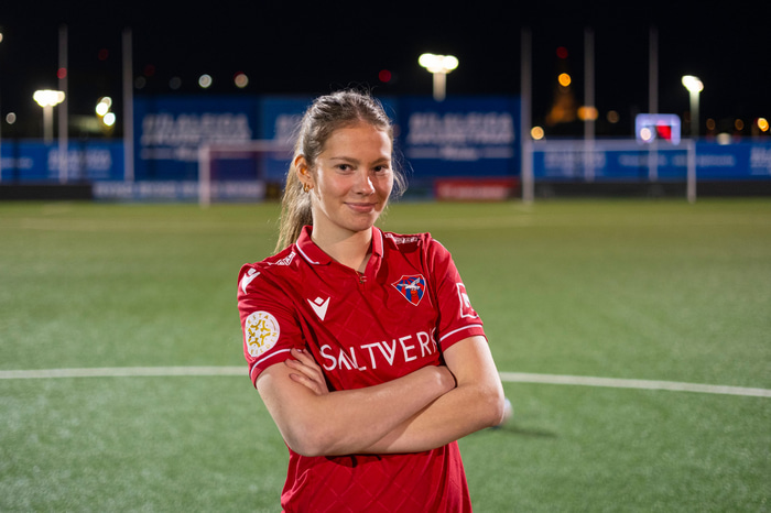 Glódís María er efnileg.