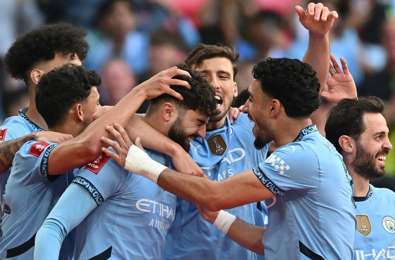 Manchester City mun spila til úrslita í enska bikarnum í ár