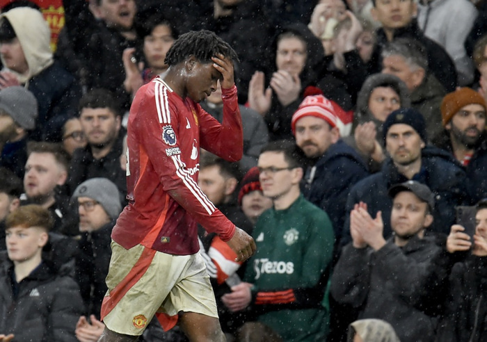 Dorgu átti slæman dag hjá United