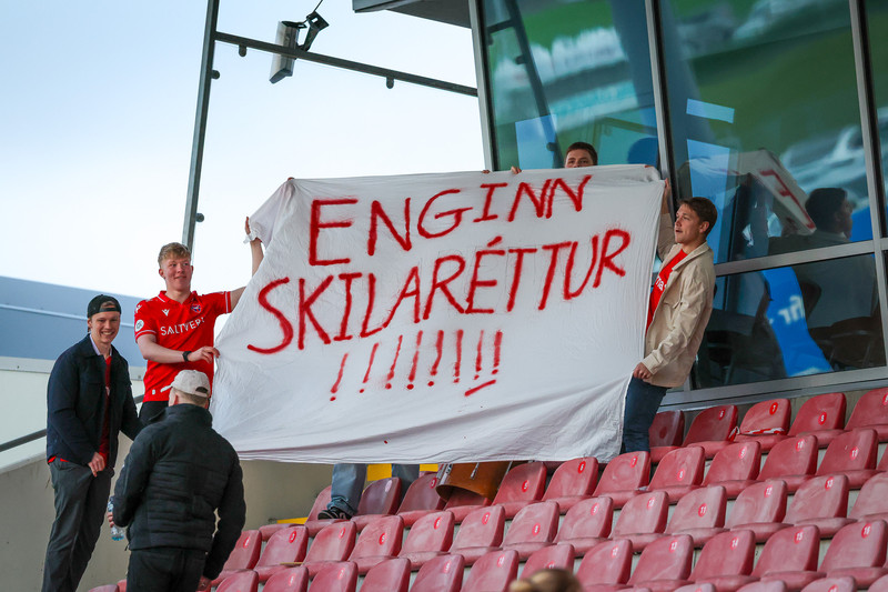 Borði Vals eftir að Gylfi var seldur.