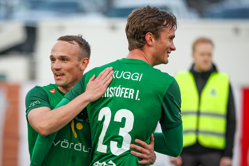 Kristófer var nálægt því að skora rétt áður en Egnatia skoraði hinu megin.