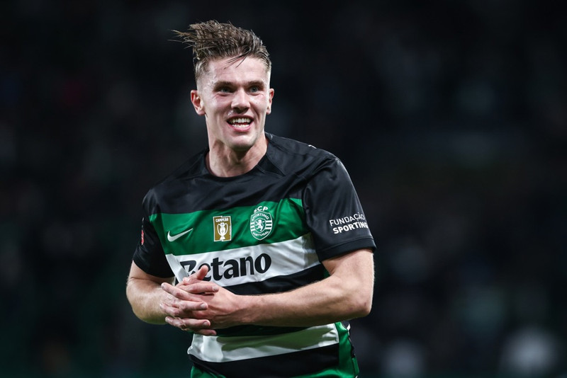 Viktor Gyökeres er nú orðaður við Liverpool.