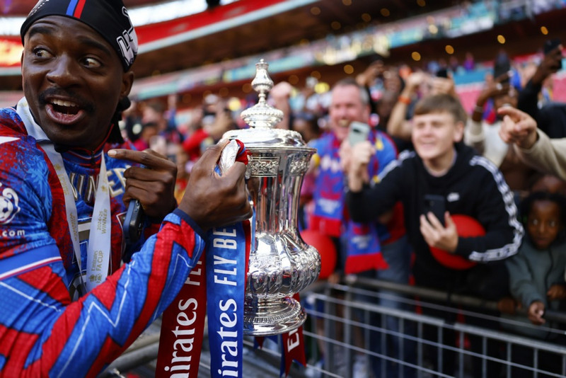 Crystal Palace varð bikarmeistari á dögunum.