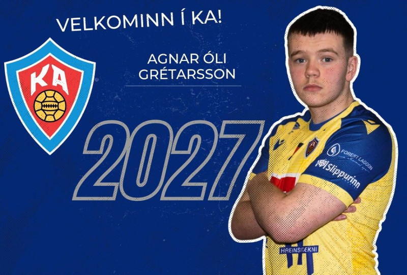 KA fær efnilegan leikmann frá KF (Staðfest)