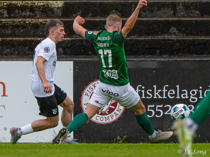 Kjartan Kári er í liði umferðarinnar aðra umferðina í röð.