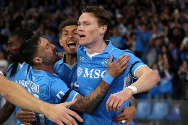 Scott McTominay hefur verið frábær með Napoli og skoska landsliðinu.