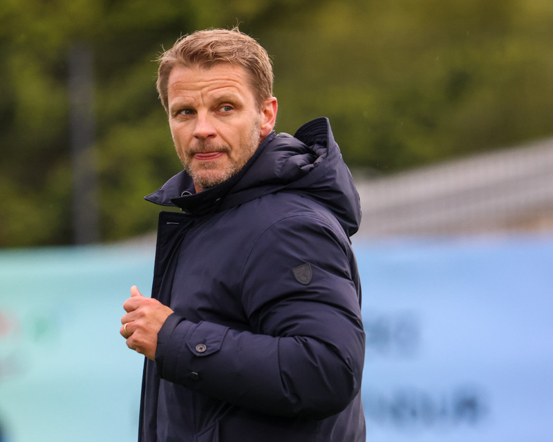 Ágúst Gylfason þjálfari Leiknis