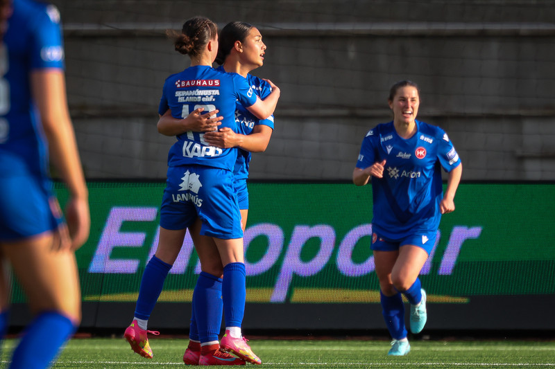 Lengjudeild kvenna: HK skoraði sjö í fyrri hálfleik