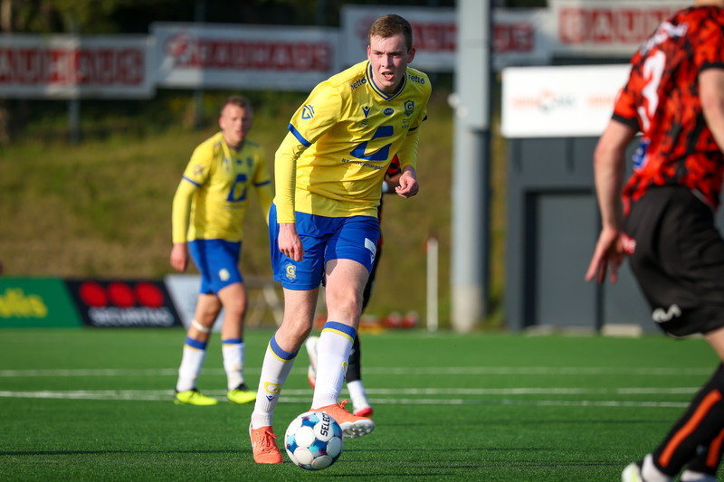 Lárus Orri Ólafsson kom Grindavík yfir í framlengingunni.