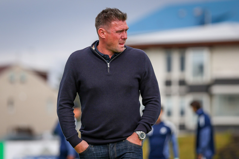 Haraldur Freyr Guðmundsson þjálfari Keflavíkur