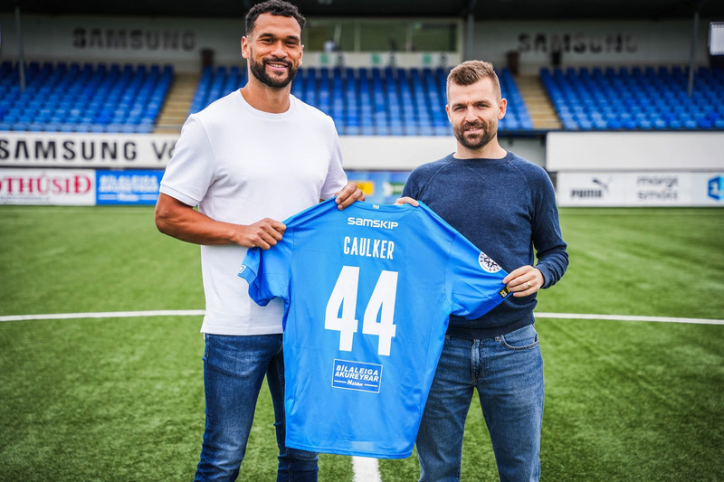 Aðstaðan kom Caulker skemmtilega á óvart - „Frábær vettvangur til að læra, þróa minn feril og hjálpa liðinu“