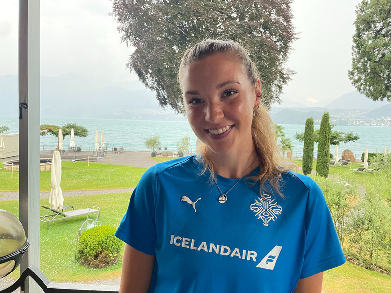 Karólína Lea Vilhjálmsdóttir.