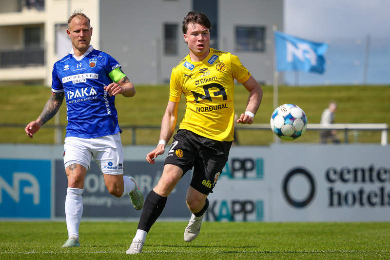 Besta deildin: Skrautlegt jöfnunarmark ÍA í blálokin