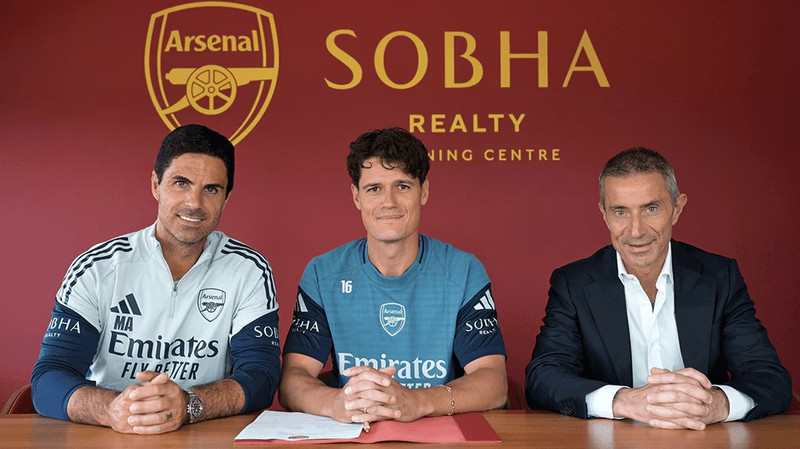 Nörgaard er búinn að skrifa undir hjá Arsenal.