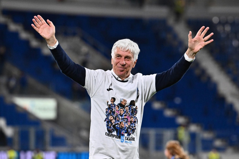Gian Piero Gasperini var ráðinn sem nýr þjálfari Rómverja fyrr í sumar.