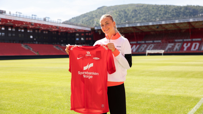 Diljá Ýr er á toppnum með Brann