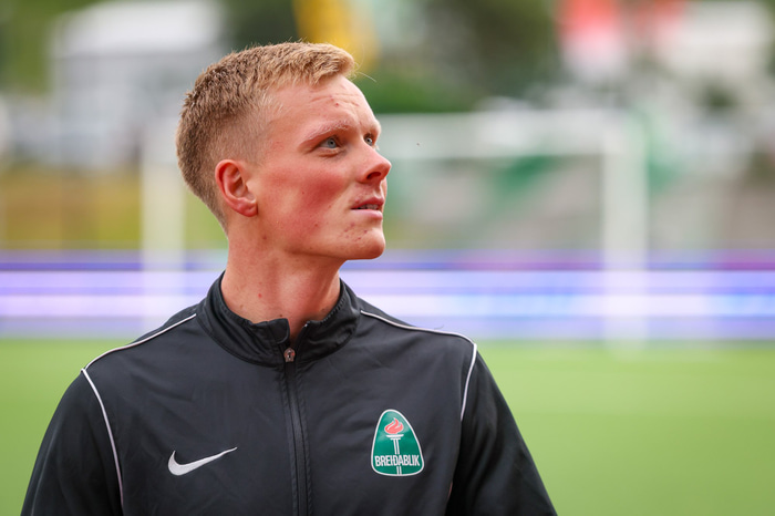 Arnór Gauti fékk hrós frá Dóra.