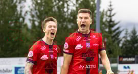 Myndir: Afturelding og Fram skildu jöfn