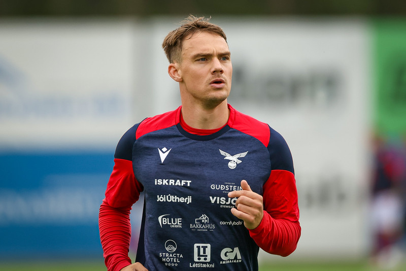 Markus Nakkim kom ágætlega inn í vörn Vals á síðasta tímabili.