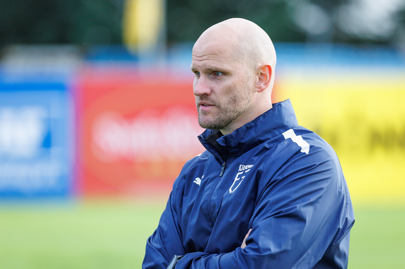 Gunnar Már Guðmundsson þjálfari Fjölnis