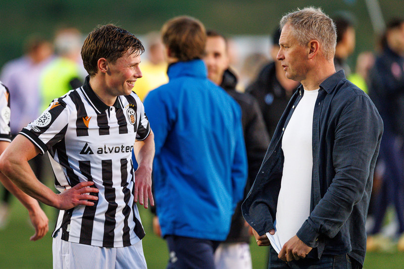 Gabríel Hrannar Eyjólfsson og Óskar Hrafn Þorvaldsson.