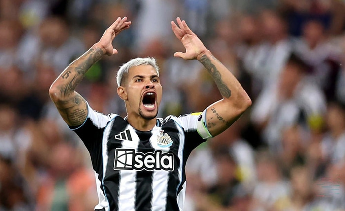 Bruno Guimaraes var hetja Newcastle