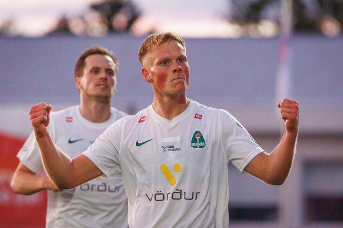 Breiðablik náði í stig gegn Víkingi í síðasta leik fyrir landsleikjahlé.