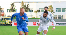 Hugsi yfir hlutverki Jóns Dags í landsliðinu
