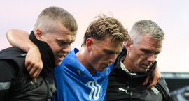 Albert yfirgaf völlinn á hækjum og fer ekki með til...