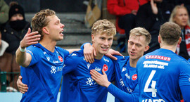 Lengjubikarinn: HK lagði tíu leikmenn Vestra