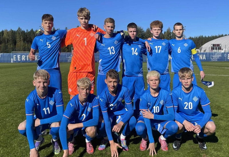 U16 í september í fyrra.
