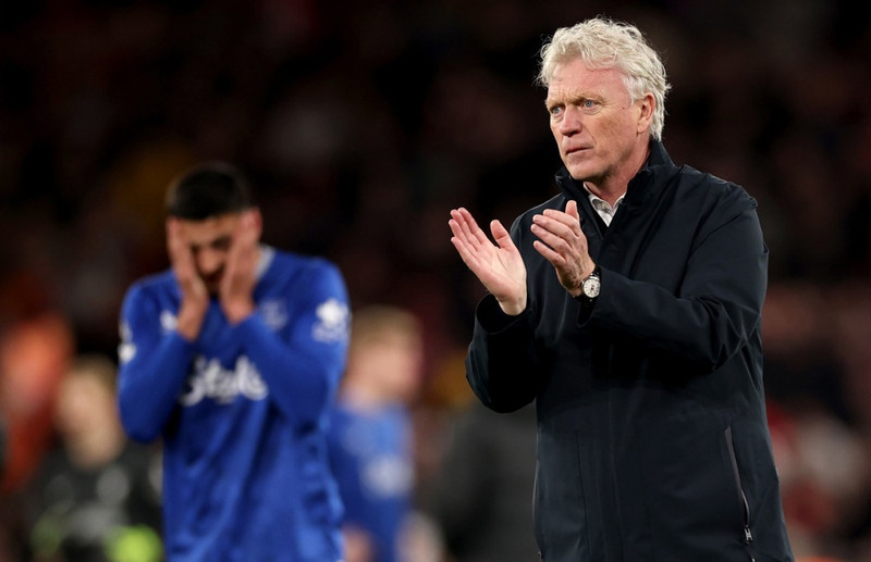 Moyes ósáttur með rauða spjaldið: Ég vil sjá leikmenn rífast
