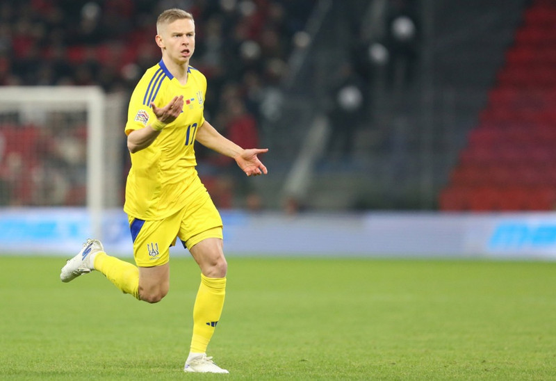 Zinchenko er ekki í hópnum vegna meiðsla.