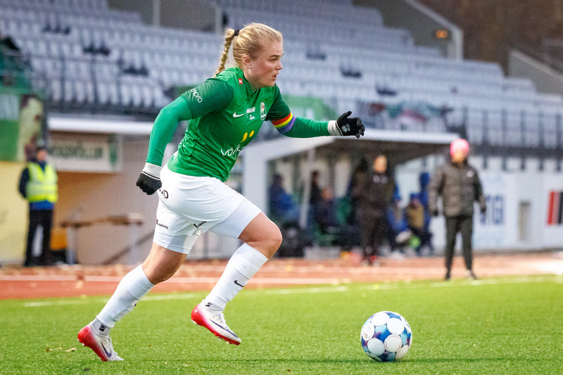Agla María Albertsdóttir fyrirliði Breiðabliks