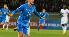 Byrjunarlið Íslands - Jói Berg, Kristian og Andri...