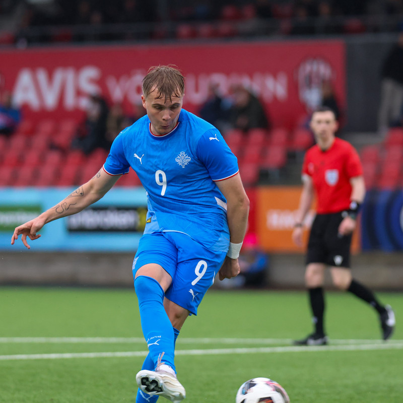 Myndaveisla: Jói Bjarna tryggði U21 fyrsta sigurinn