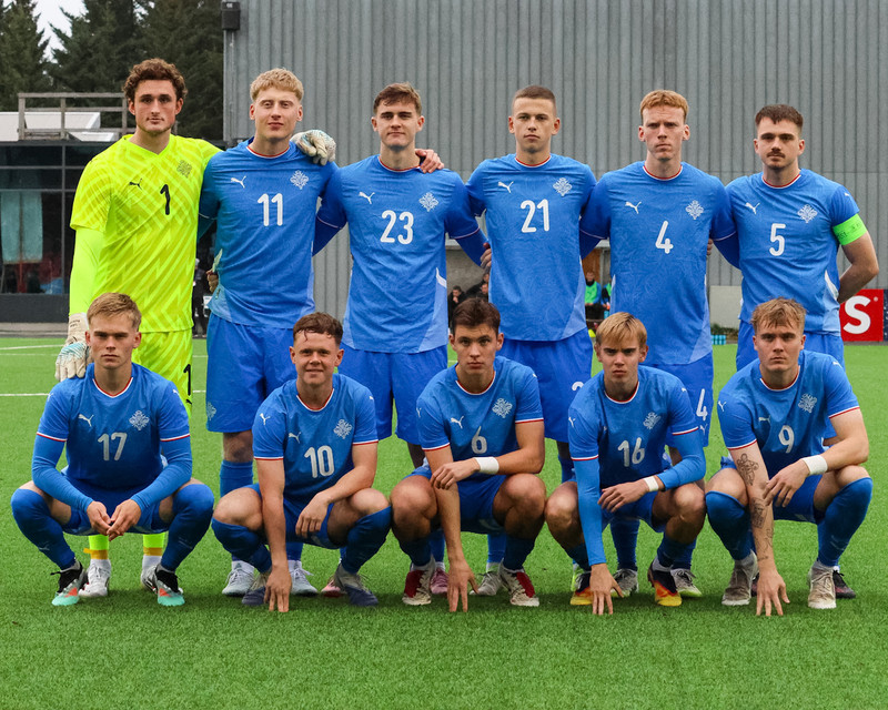 Myndaveisla: Jói Bjarna tryggði U21 fyrsta sigurinn