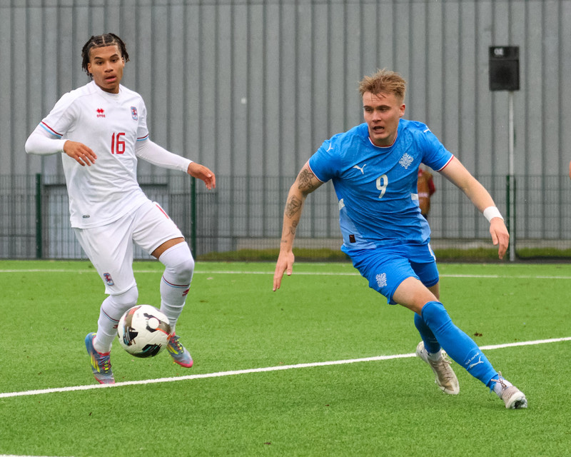 Myndaveisla: Jói Bjarna tryggði U21 fyrsta sigurinn