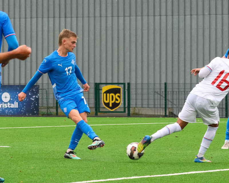 Myndaveisla: Jói Bjarna tryggði U21 fyrsta sigurinn