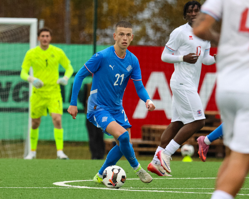 Myndaveisla: Jói Bjarna tryggði U21 fyrsta sigurinn