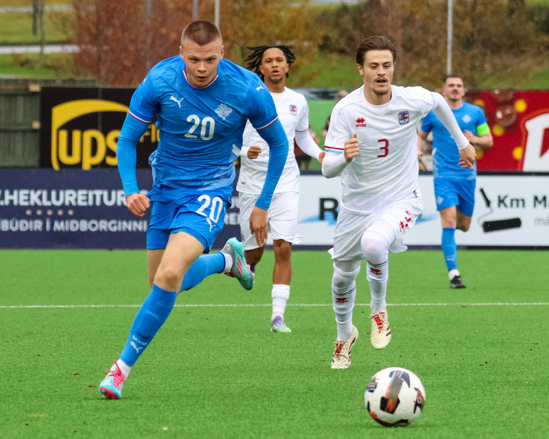 Myndaveisla: Jói Bjarna tryggði U21 fyrsta sigurinn