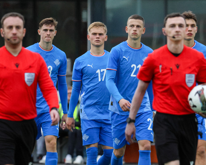 Myndaveisla: Jói Bjarna tryggði U21 fyrsta sigurinn