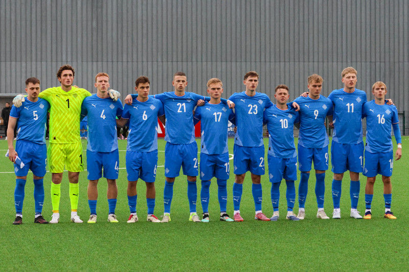 Myndaveisla: Jói Bjarna tryggði U21 fyrsta sigurinn