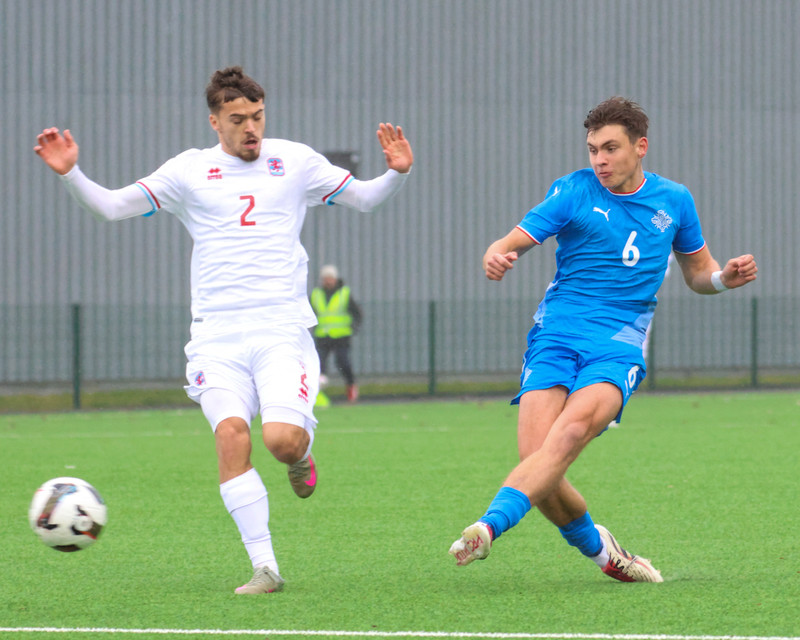 Myndaveisla: Jói Bjarna tryggði U21 fyrsta sigurinn