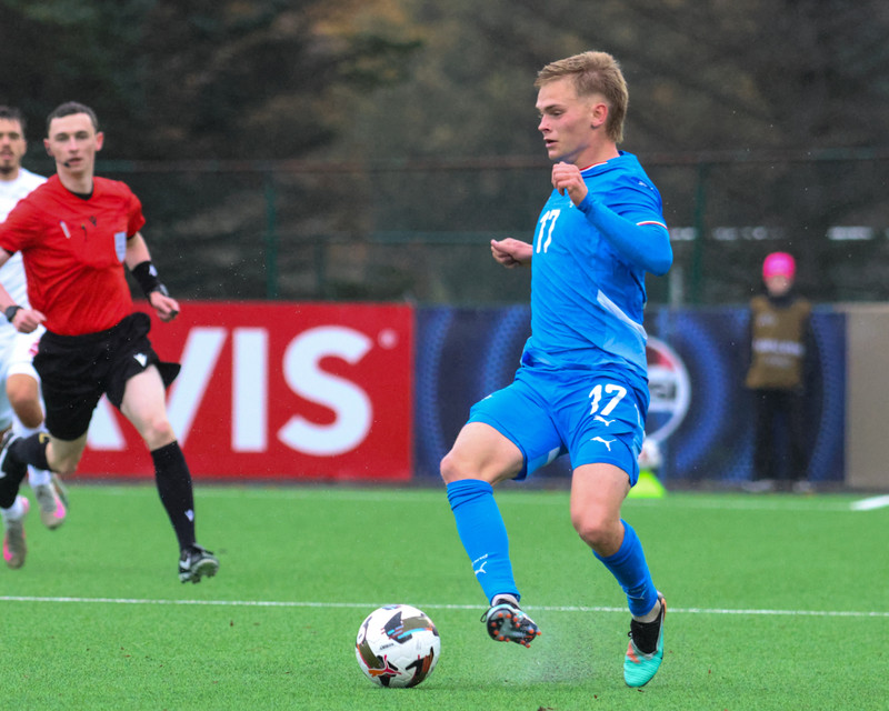 Myndaveisla: Jói Bjarna tryggði U21 fyrsta sigurinn